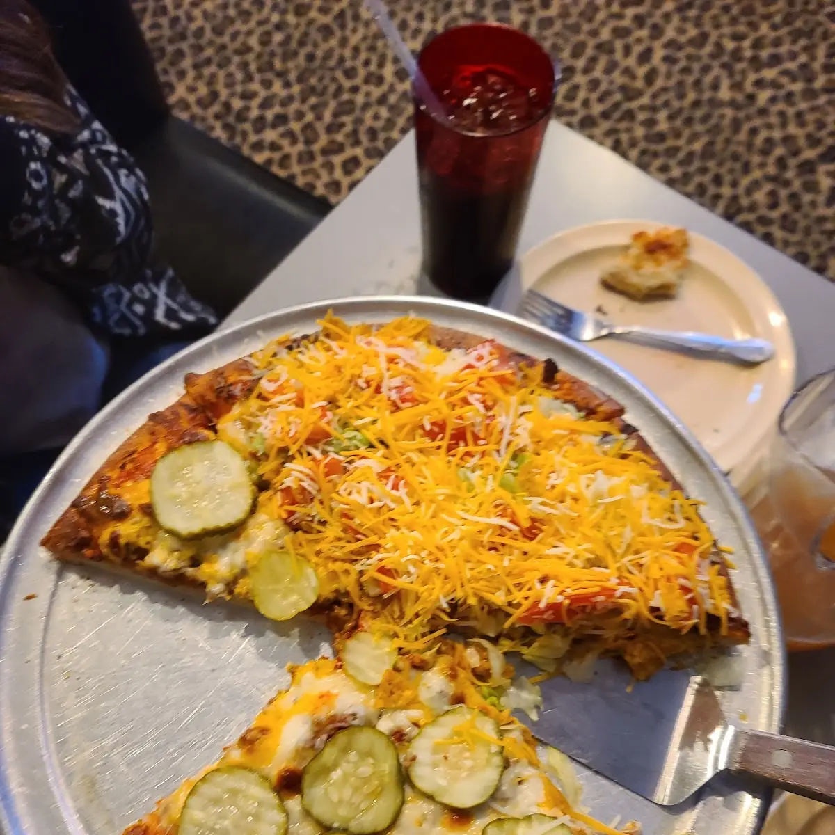 Cheeseburger Pizza and Taco Pizza