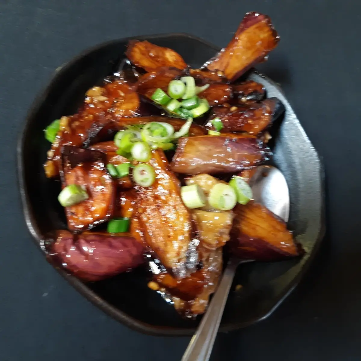 Eggplant with Hot Garlic Sauce