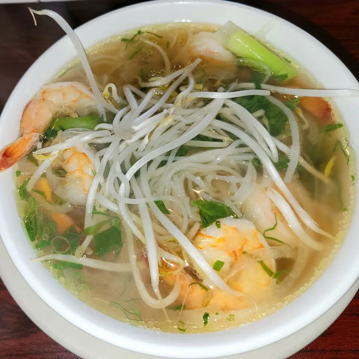 Shrimp Pho Small Size Spring Roll with BBQ Pork