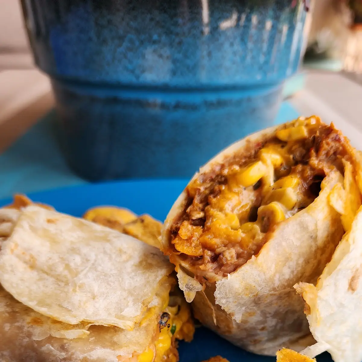 Topo Loco Pork Burrito