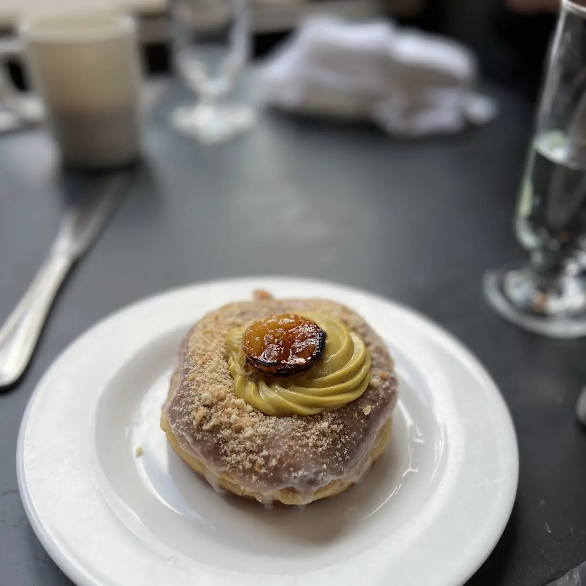 Banana Cream Donut
