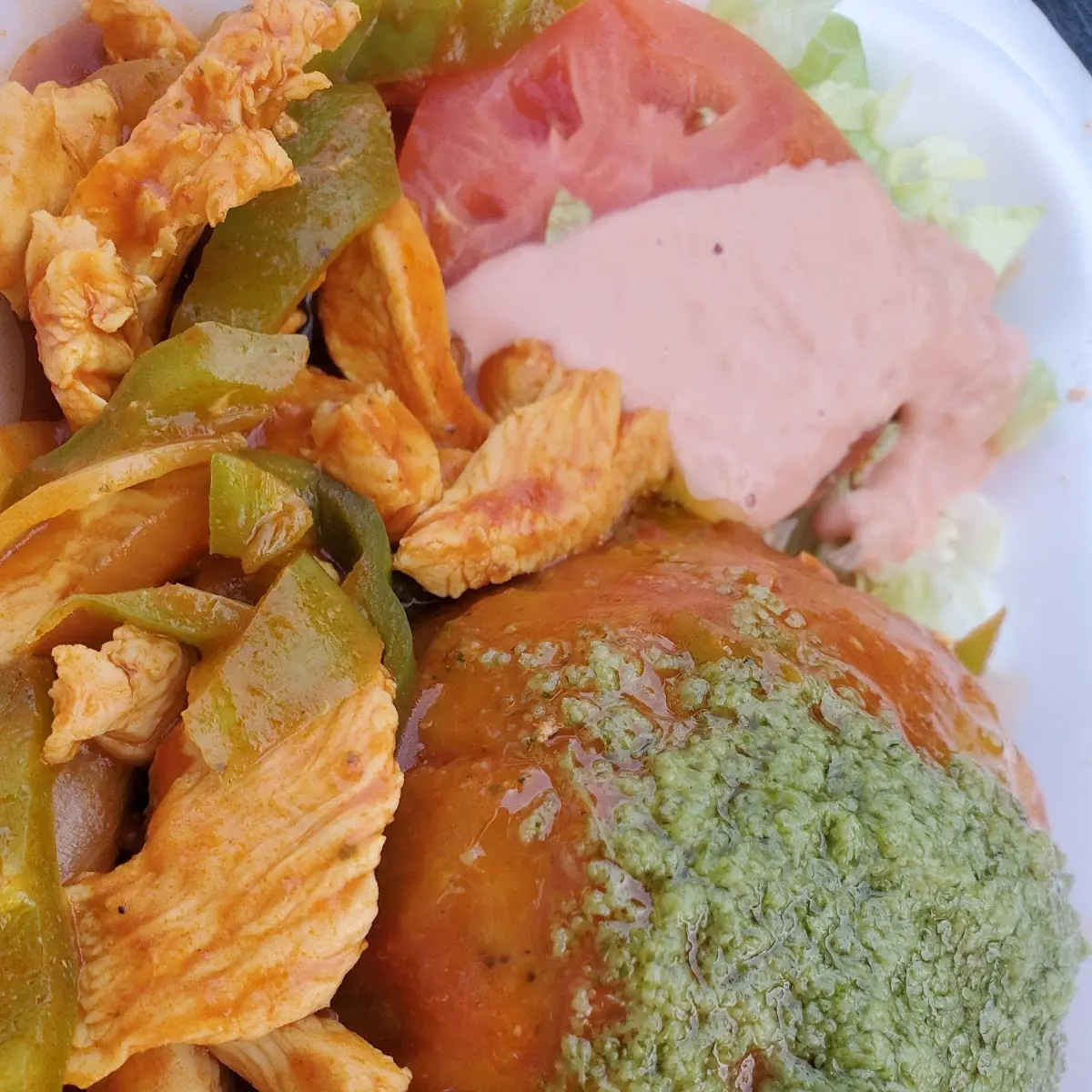 Mofongo de Pollo A la Criolla