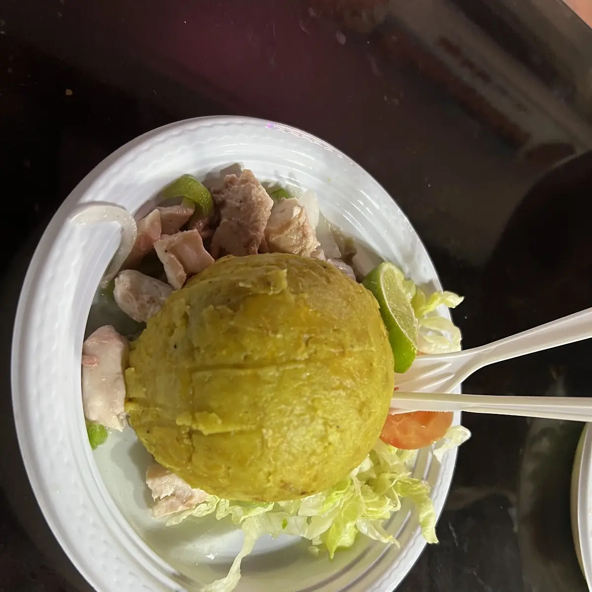 Mofongo Relleno De Pulpo