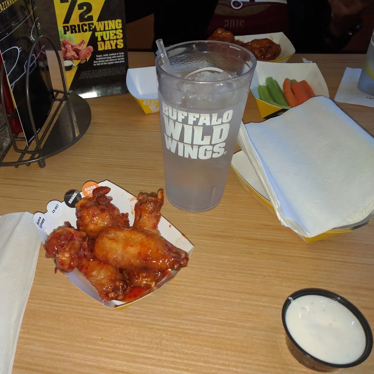 Buffalo Wings Combo