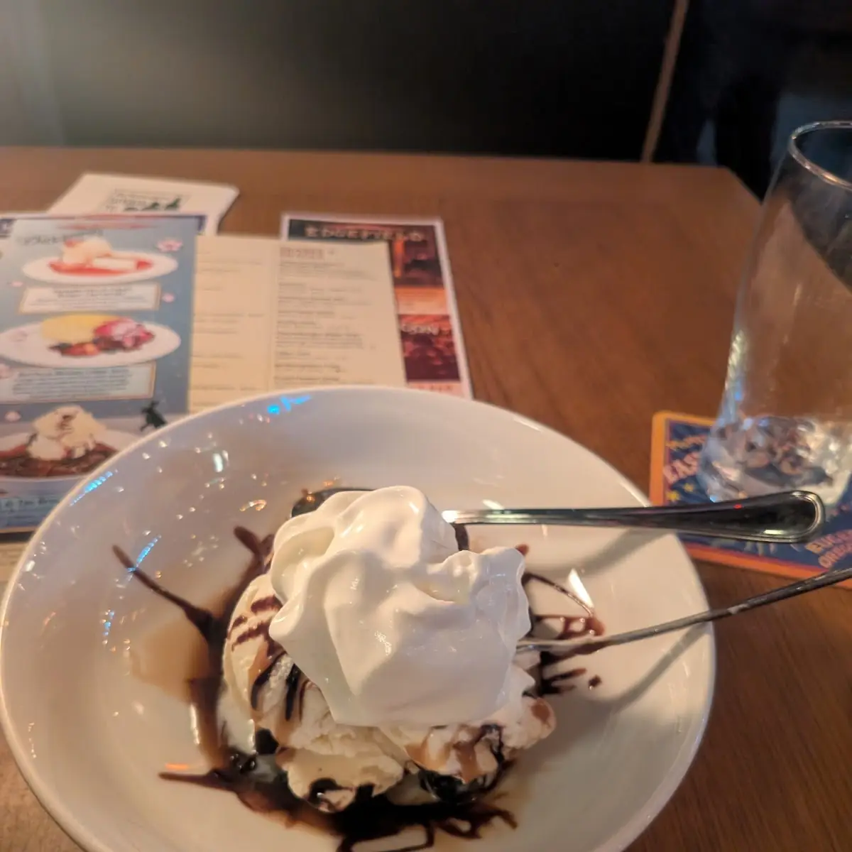 Black & Tan Brownie Sundae