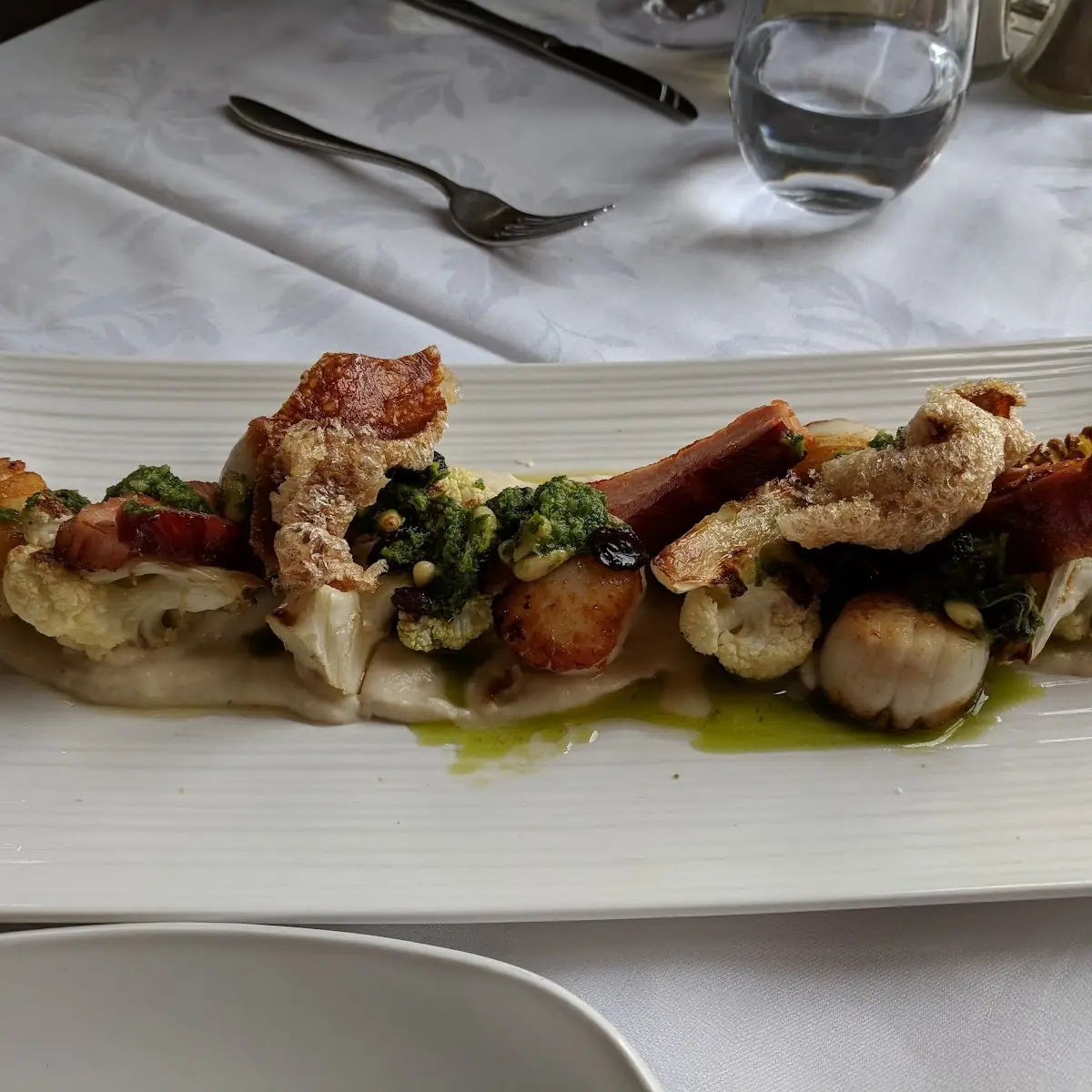 Large Scallop Appetizer, River Mill Restaurant