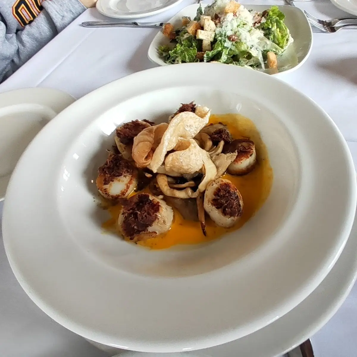 Pan Seared Scallops, River Mill Restaurant