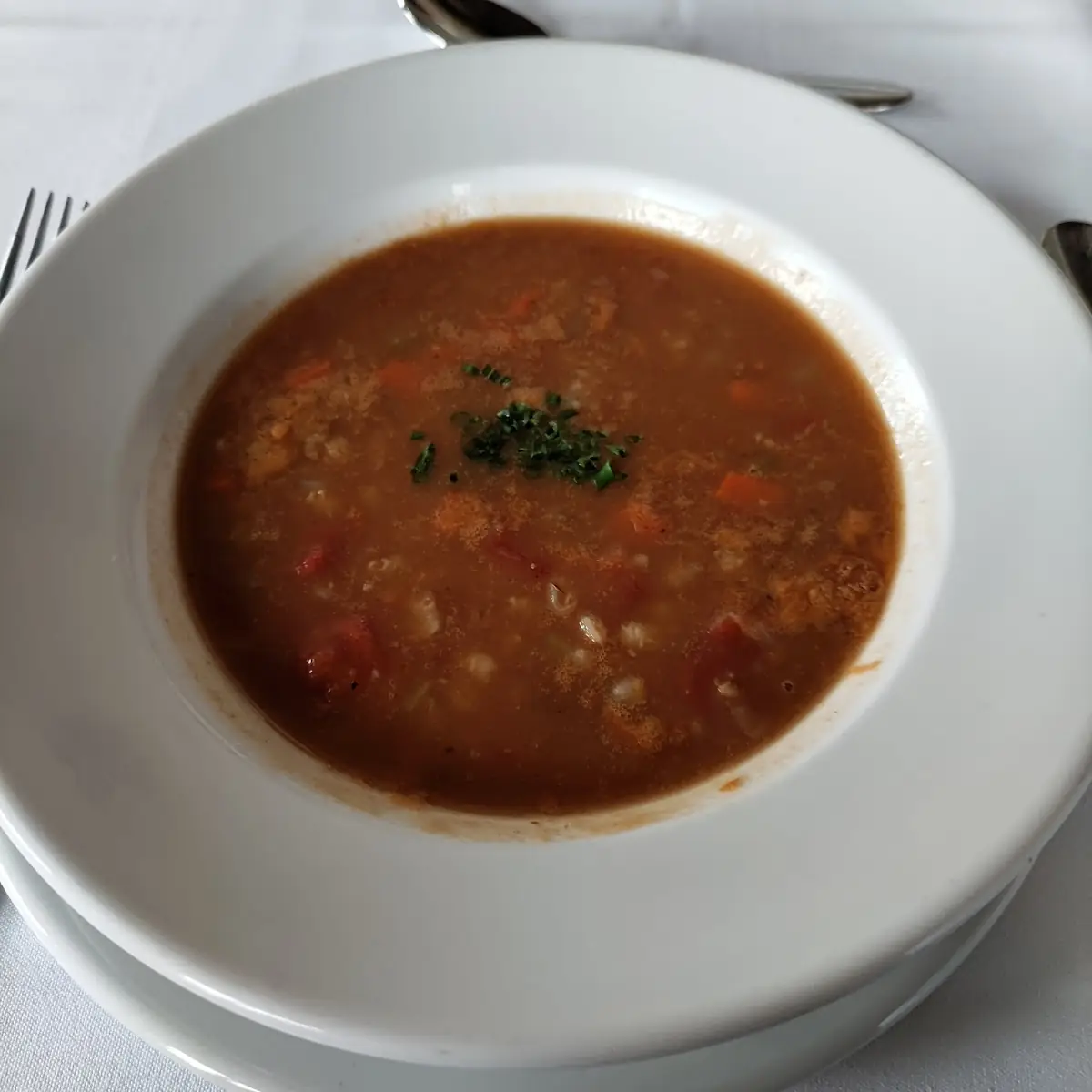 Soup of the Day, River Mill Restaurant