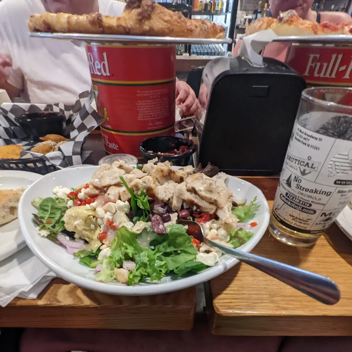 Greek Salad with Chicken