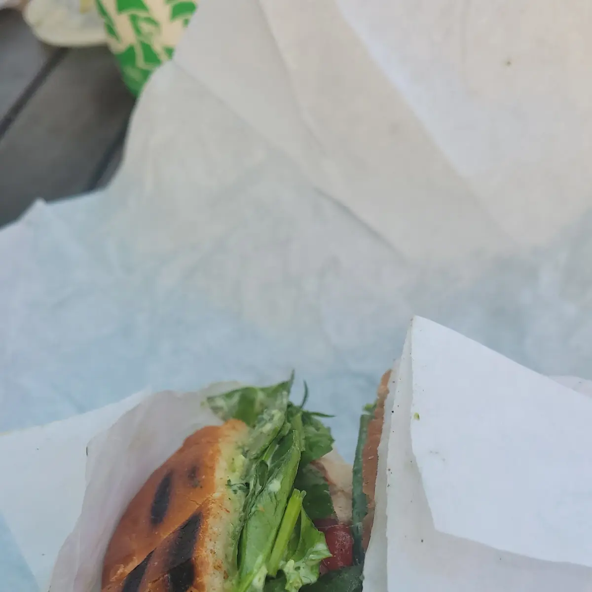 Gourmet Green Sandwich