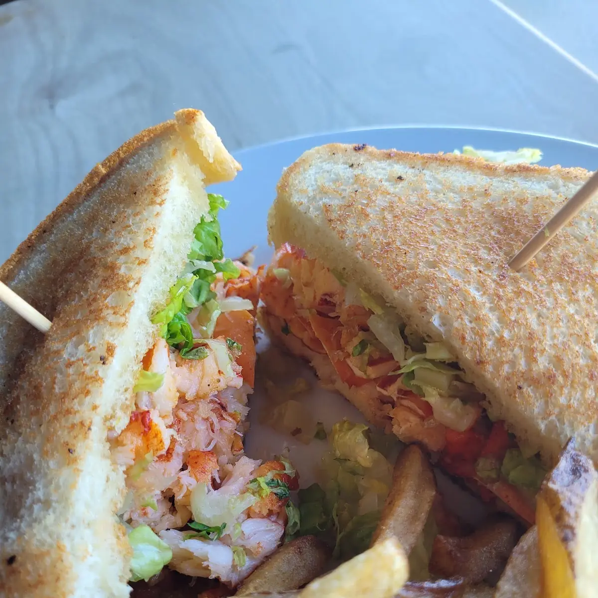 Lobster Club Sandwich