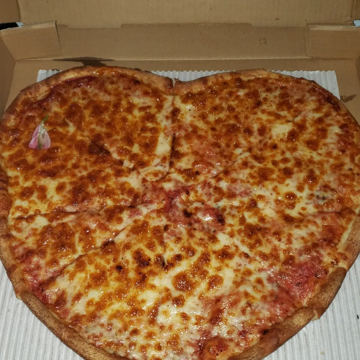 Heart Shaped Pizza