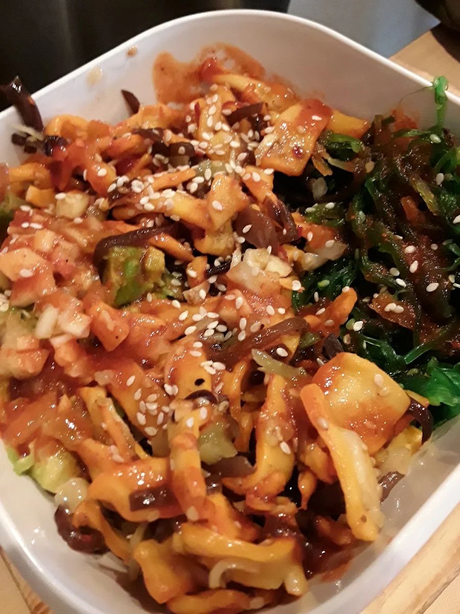 Calamari Rice Bowl