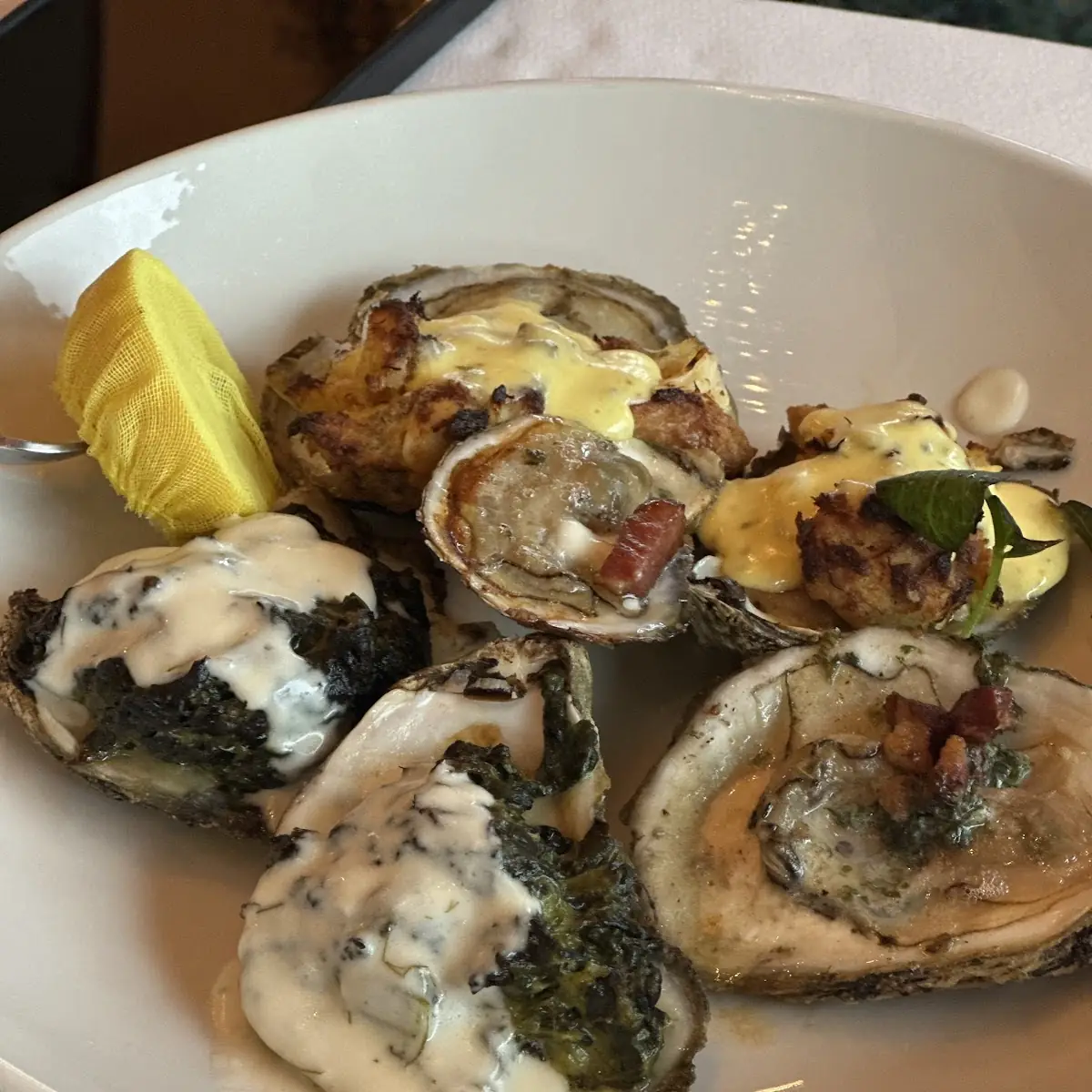 Oysters Rockefeller
