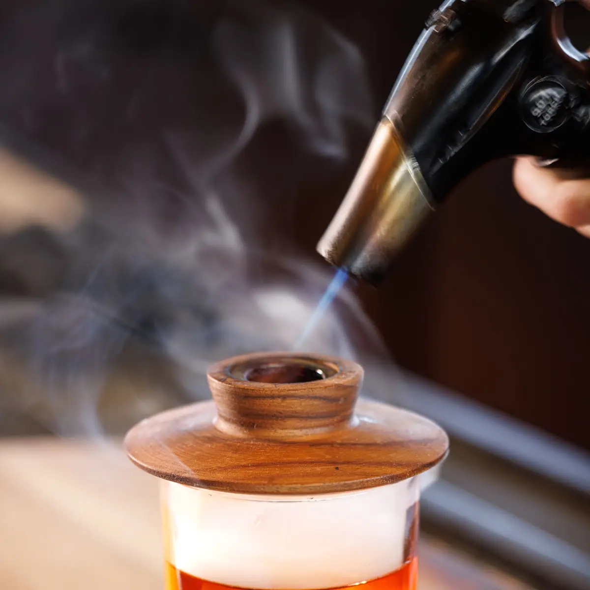 Smoked Old Fashioned