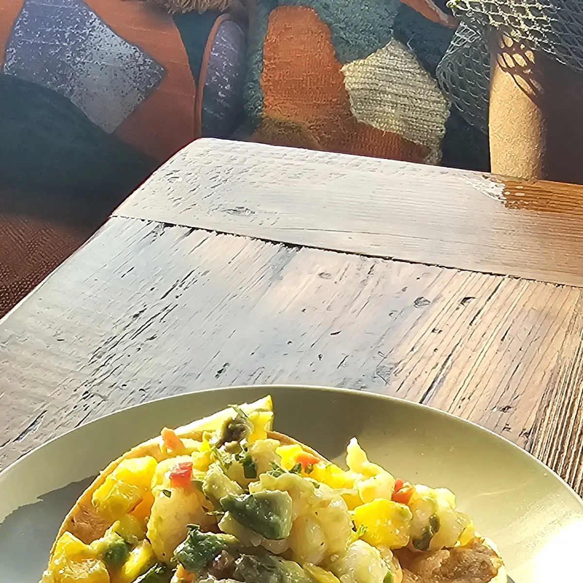 Ceviche Tostada