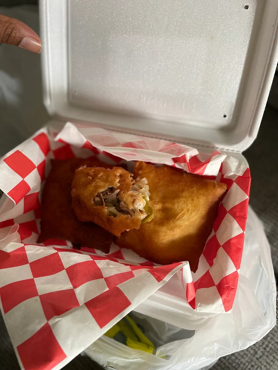 Crawfish Egg & Cheese Beignet
