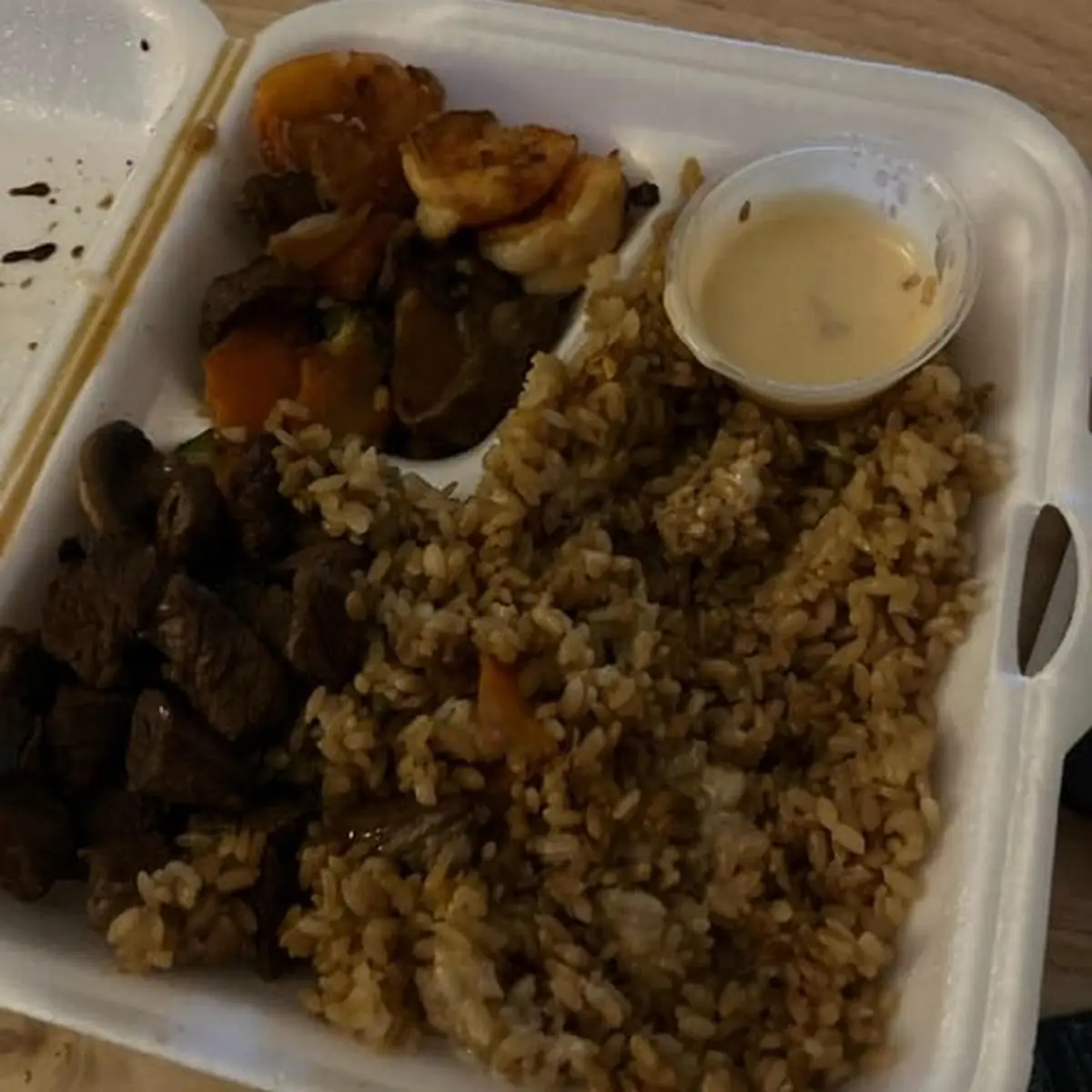 Hibachi Chicken and Fried Rice