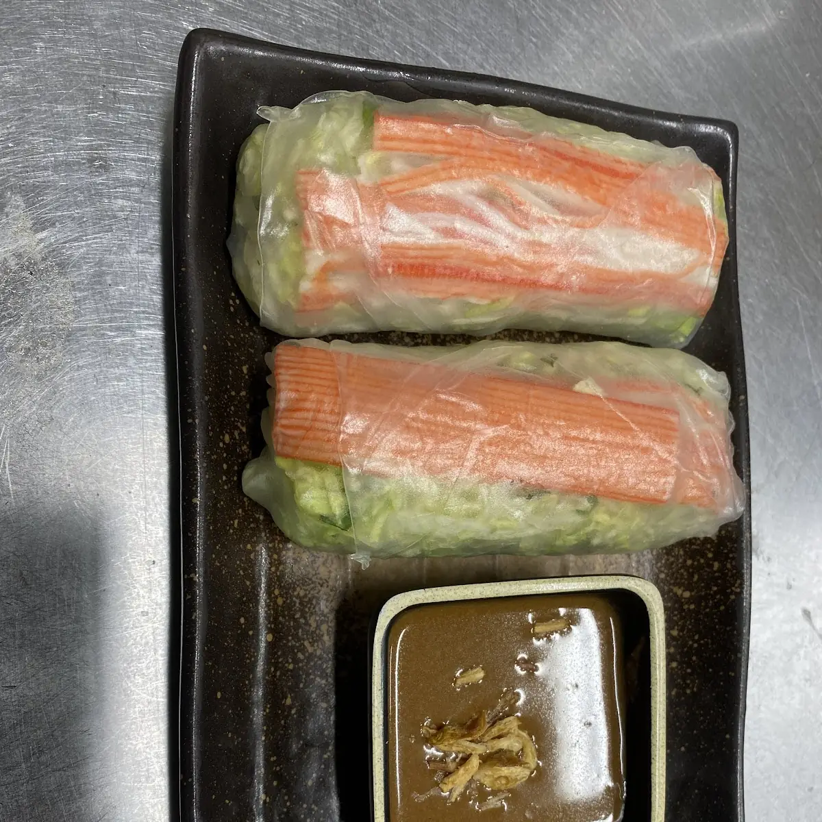 Crab Stick Summer Roll