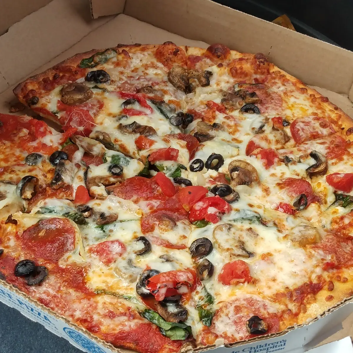 Supreme Pizza Hand Toss