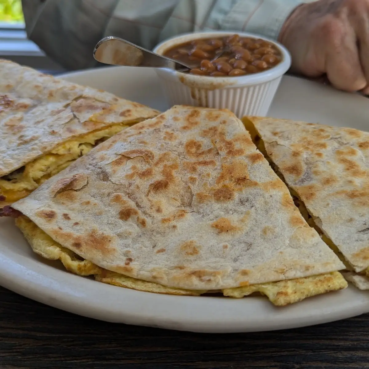 Egg and Cheese Quesadilla