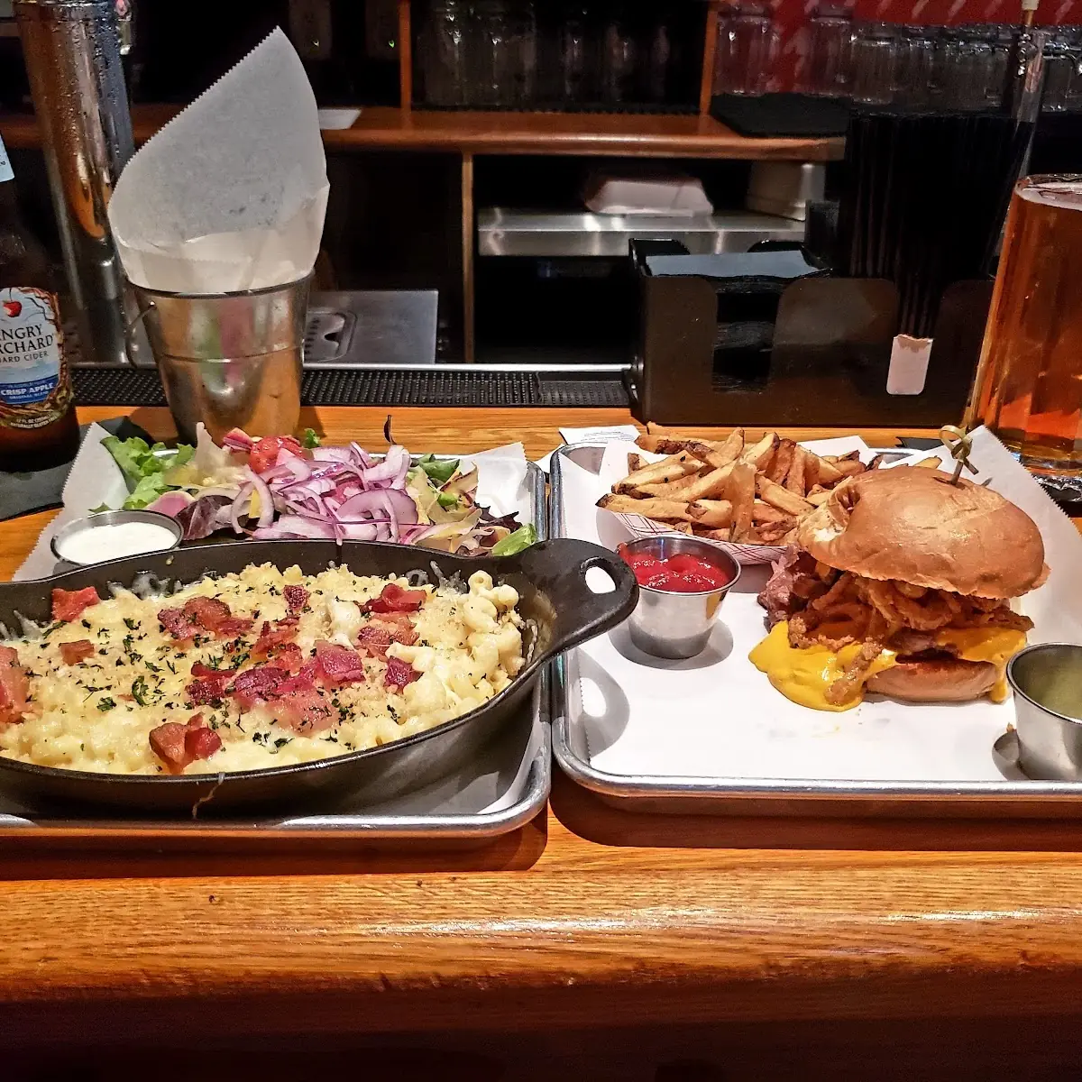 Mac & Cheese and the Beef & Cheddar