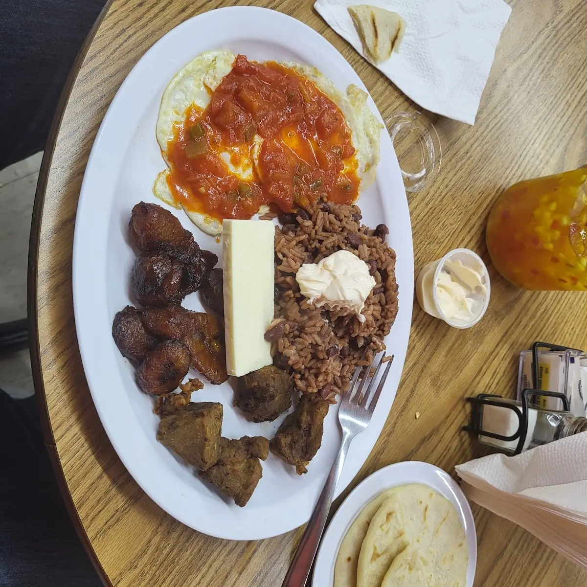 Tipical Huevos Rancheros Plate