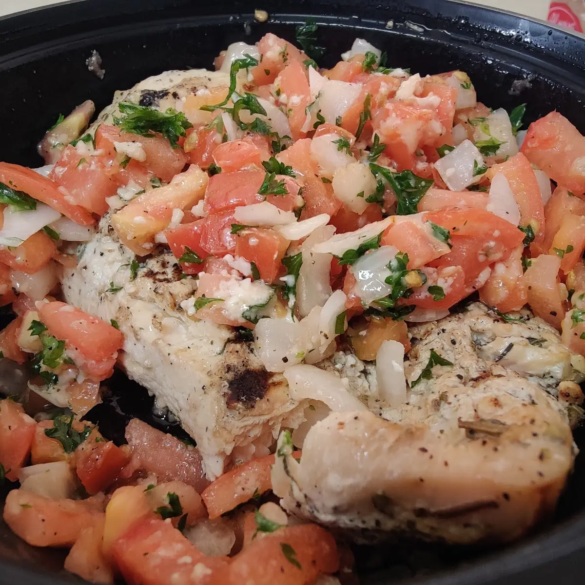 Bruschetta Chicken Cutlet