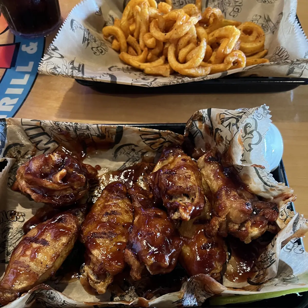 Daytona Style BBQ Wings Combo