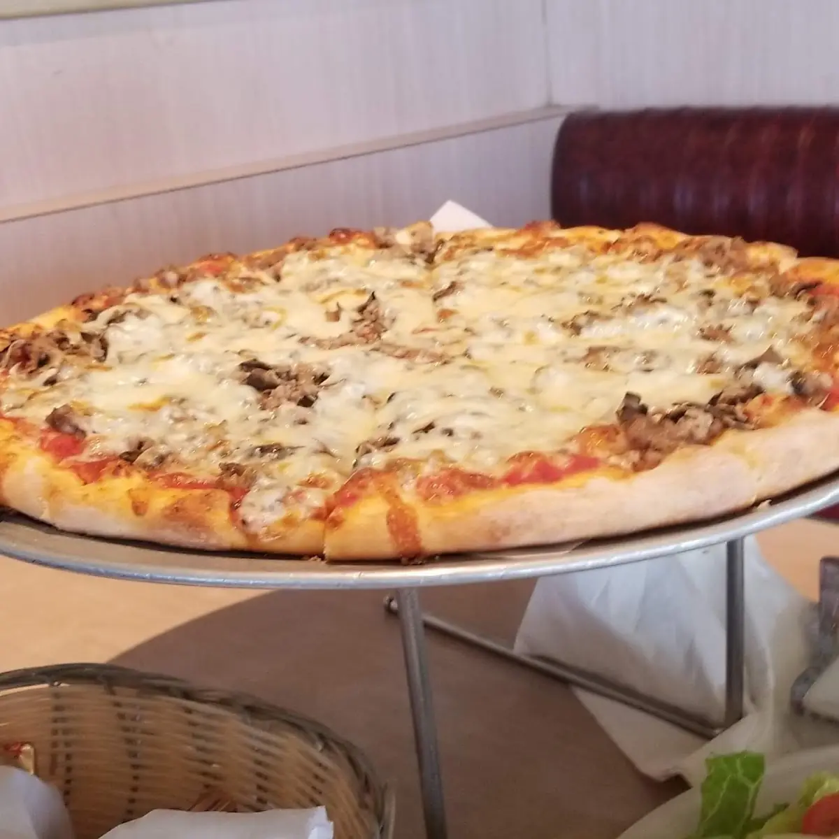 Sausage Mushroom Pizza