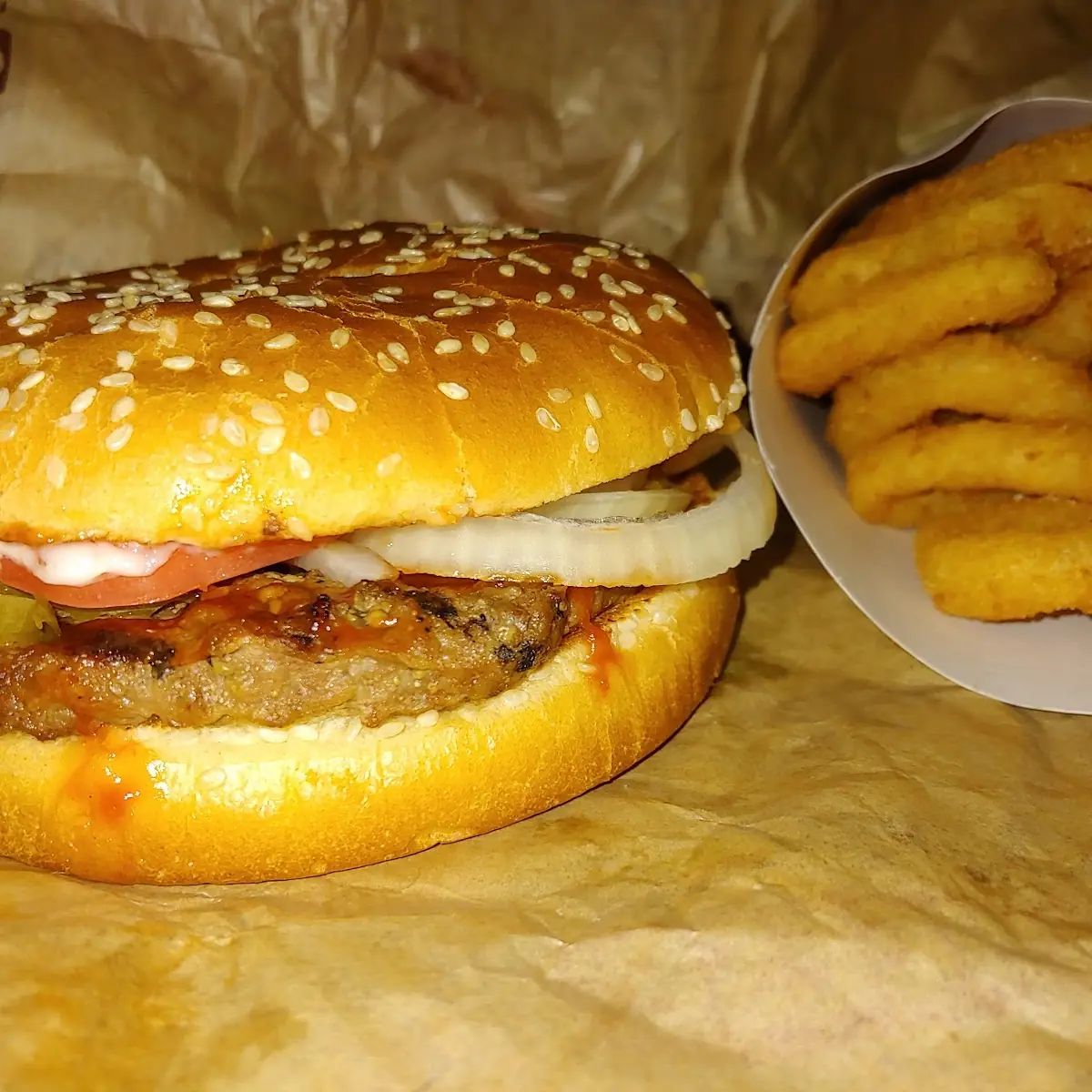 Whopper & Onion Rings
