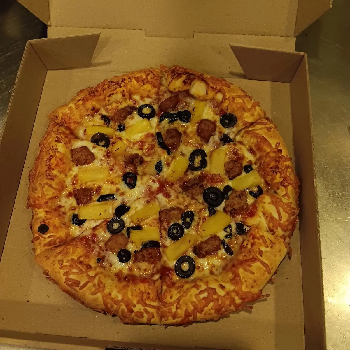 Staffed Crust Pizza