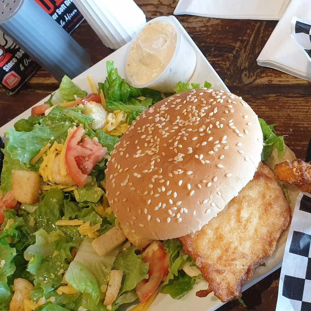 Heilbutt Burger