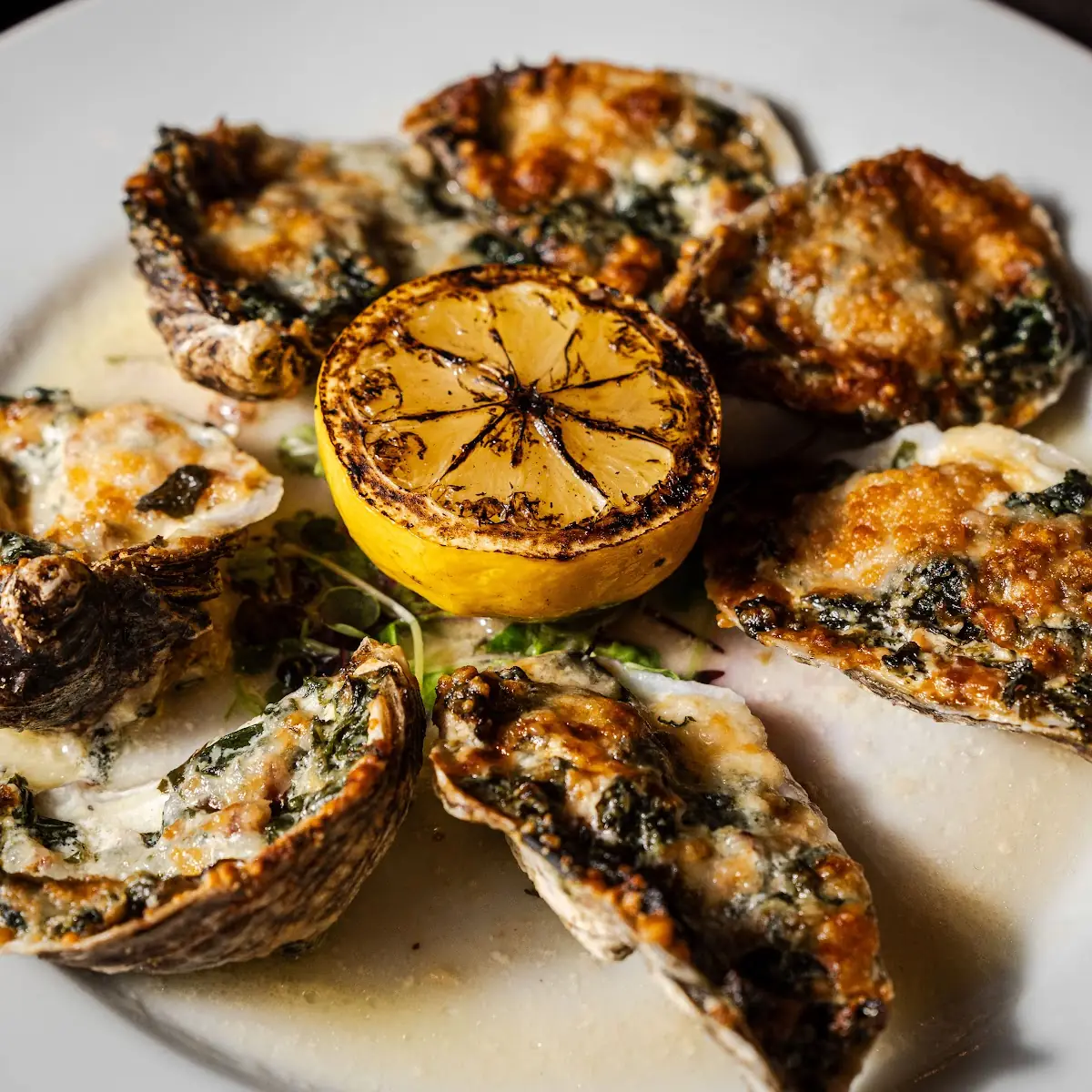 Oysters Rockefeller