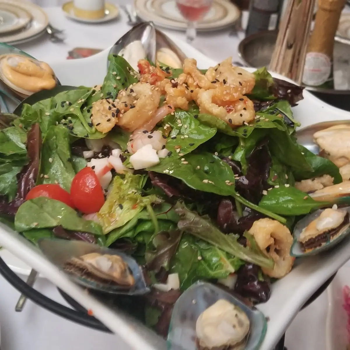 Mediterranean Seafood Salad