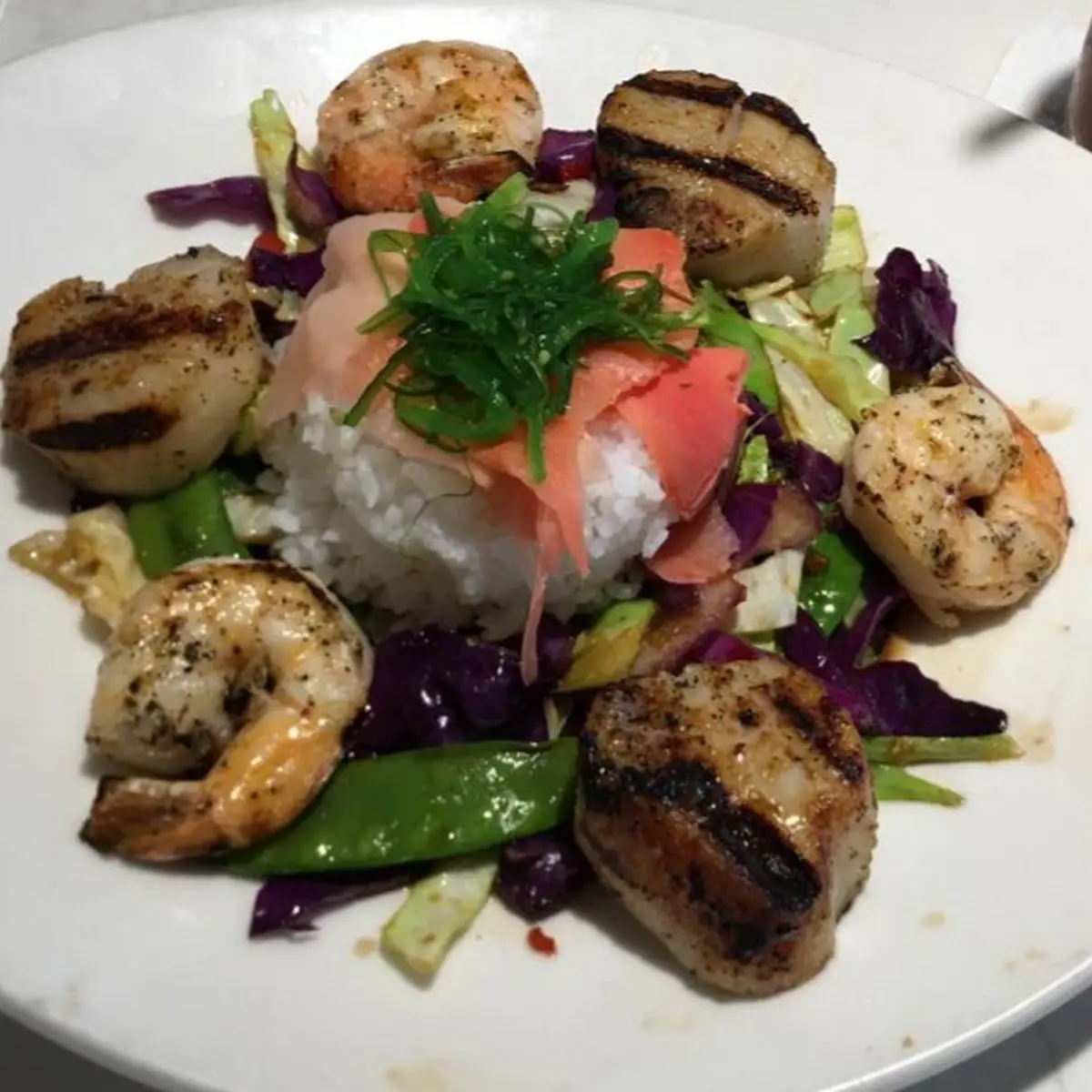 Grilled Shrimp & Scallops