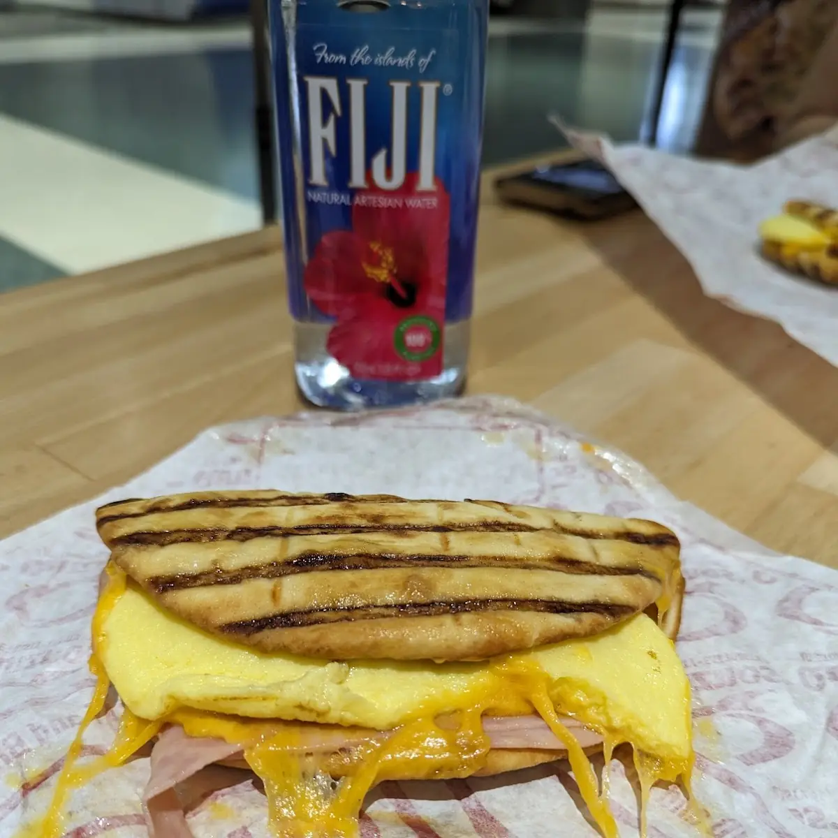 Ham Egg and Cheese Sammie