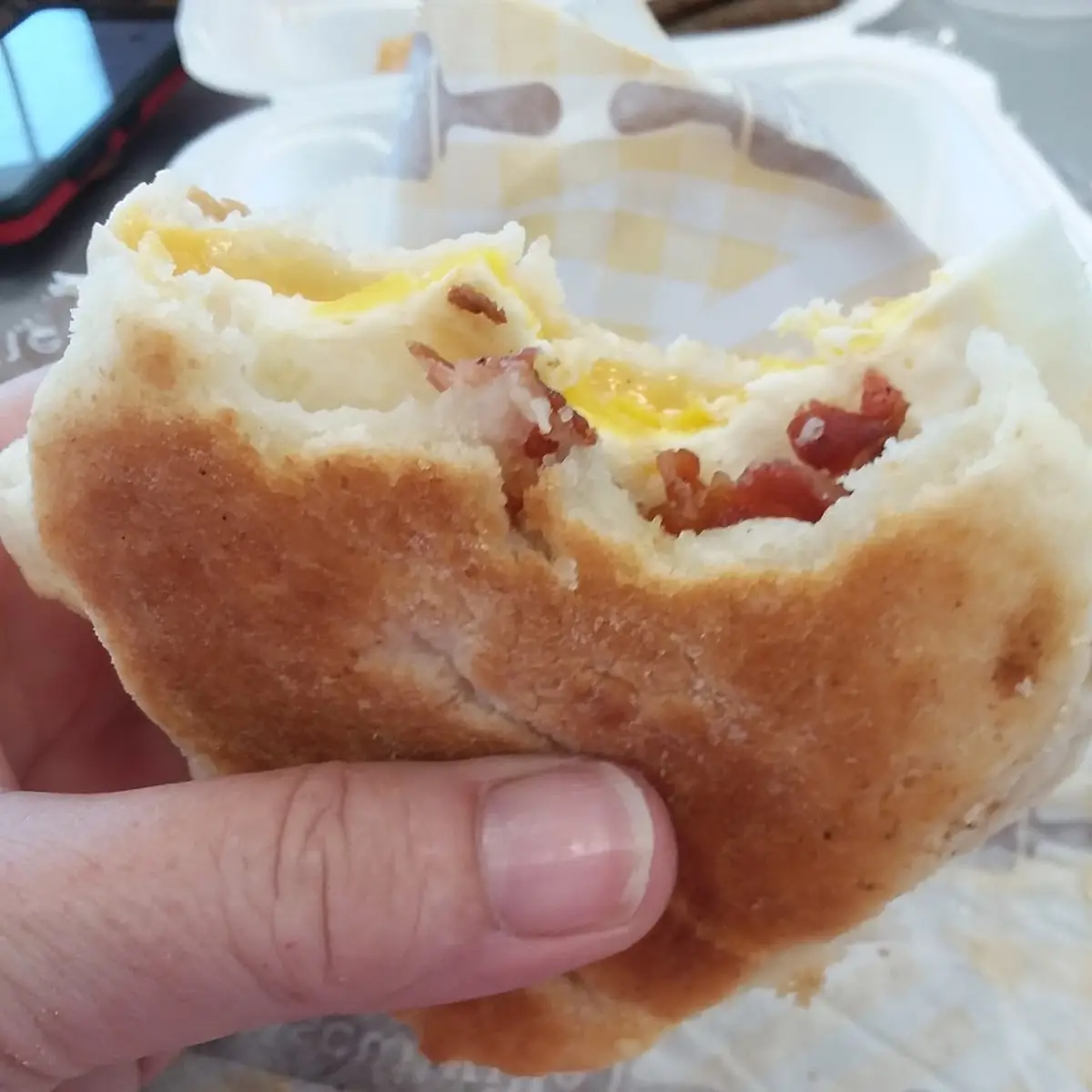 Bacon Egg and Cheese Biscuits