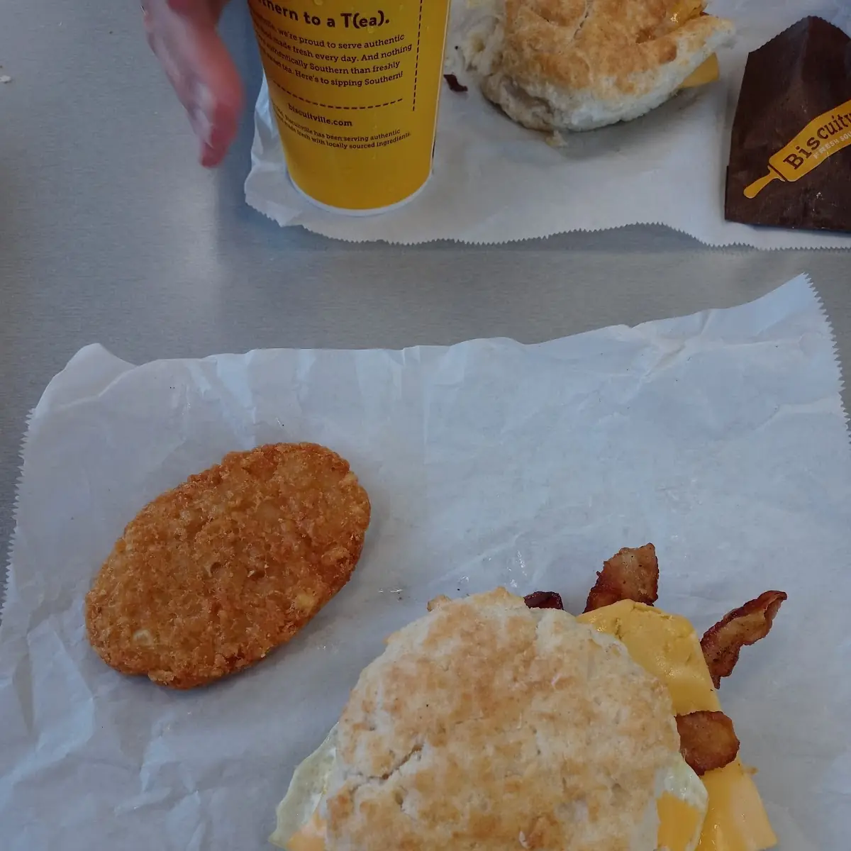 Ultimate Bacon Egg and Cheese with Hash Browns