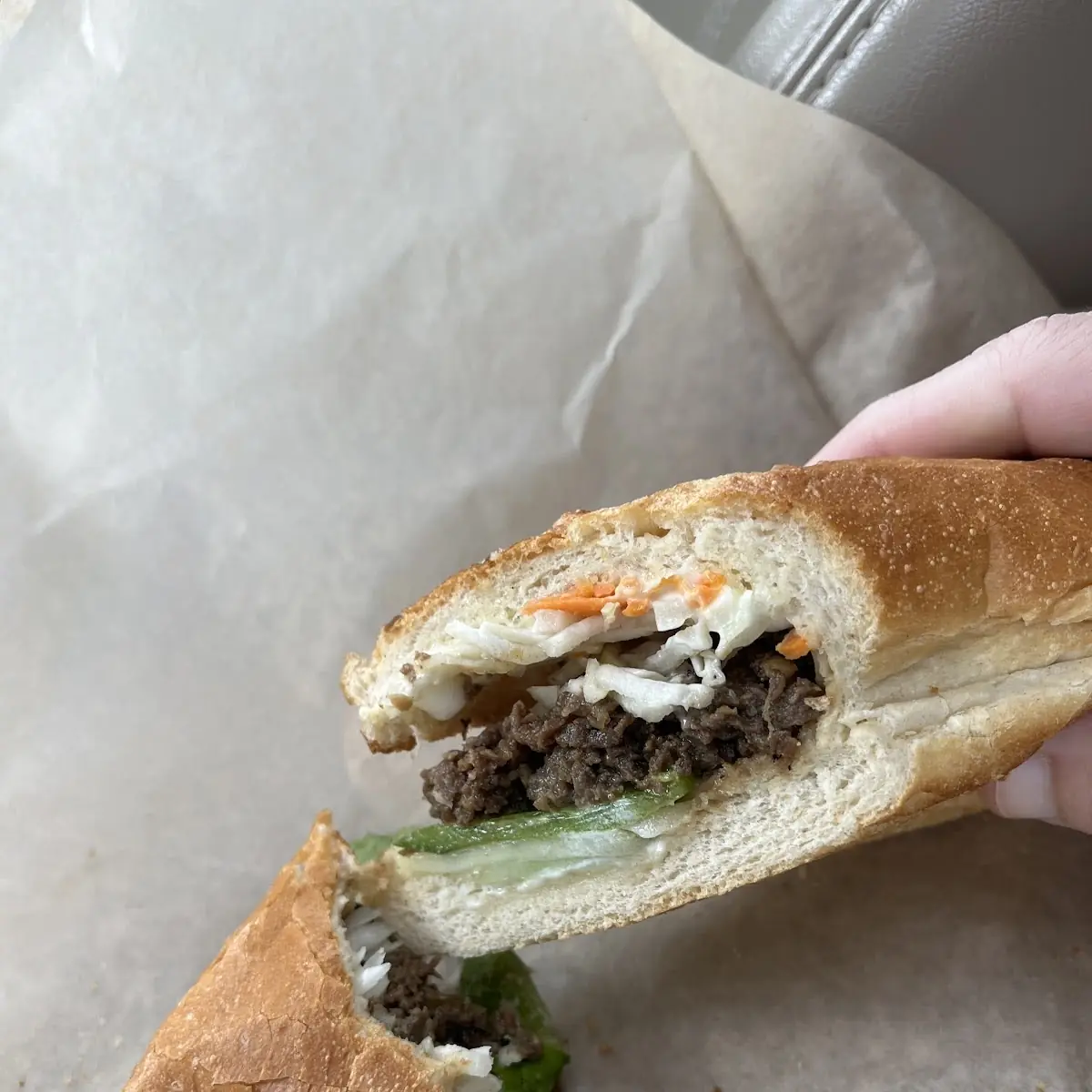 Beef Banh MI Sandwich
