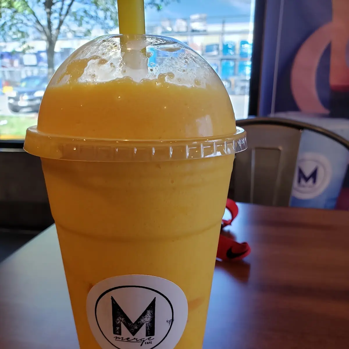 Mango Tea with Lychee Jelly