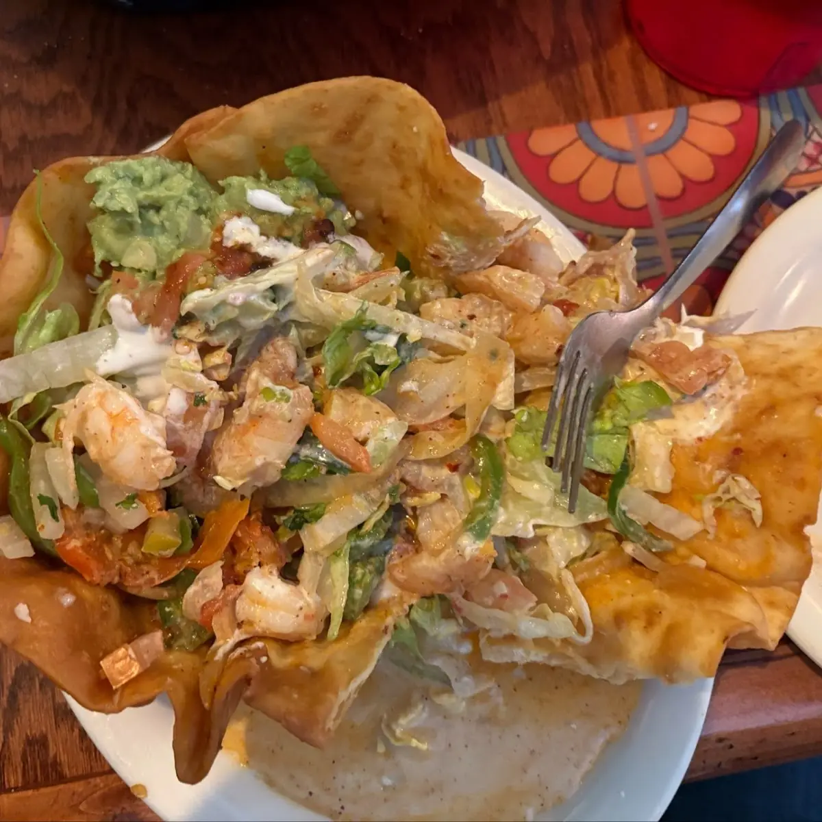 Shrimp Taco Salad