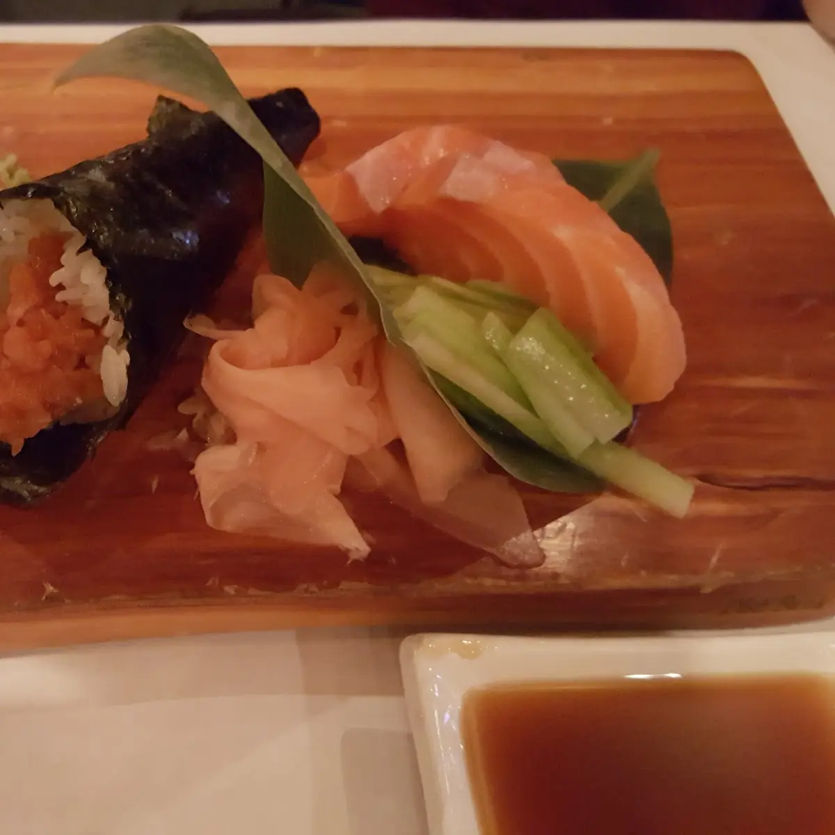 Salmon Sashimi Sake