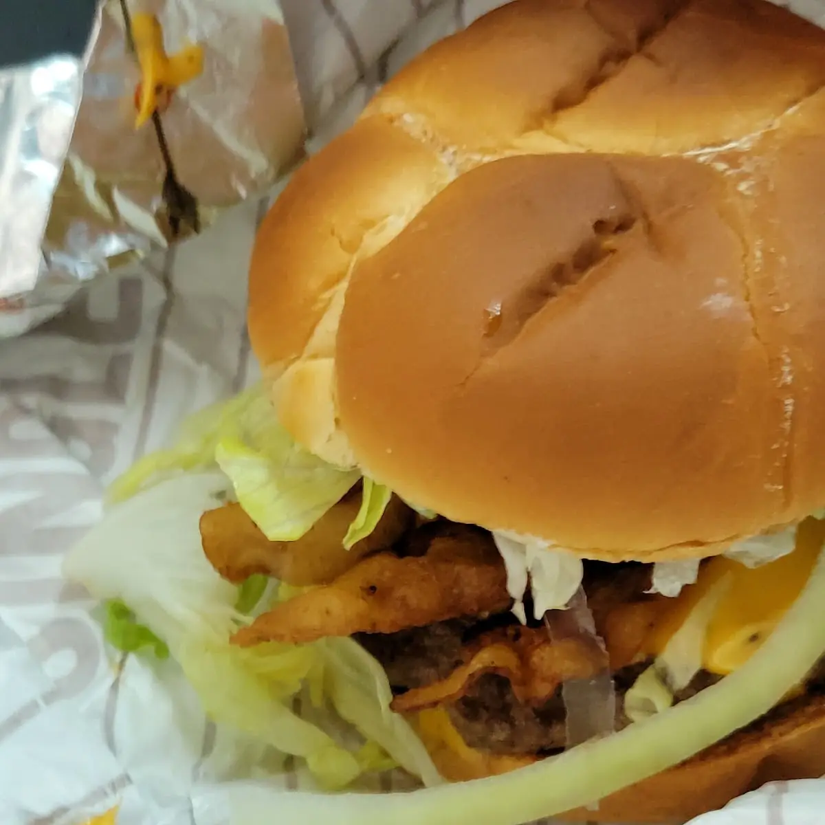 Bacon and Cheese Burger