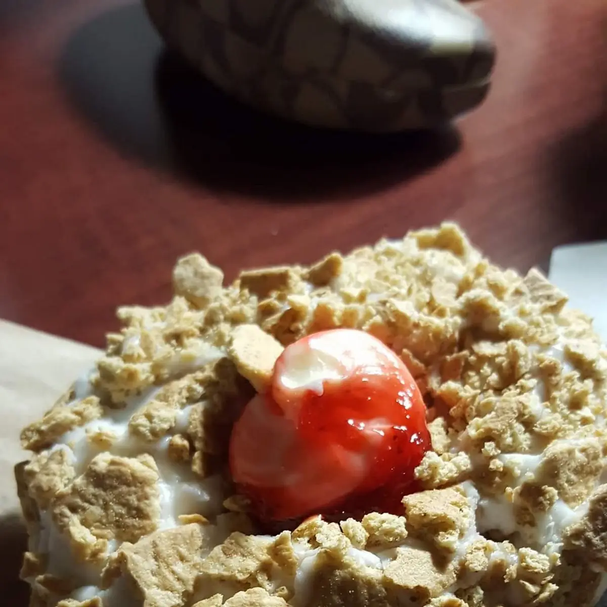 Strawberry Cheesecake Donut