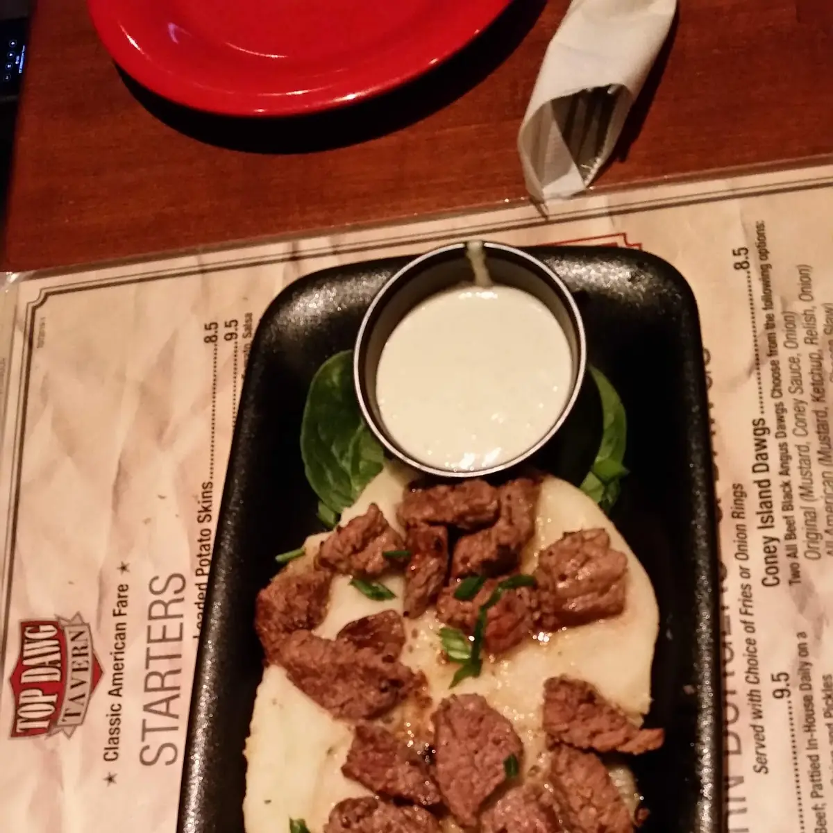 Filet Mignon Appetizer Sampler