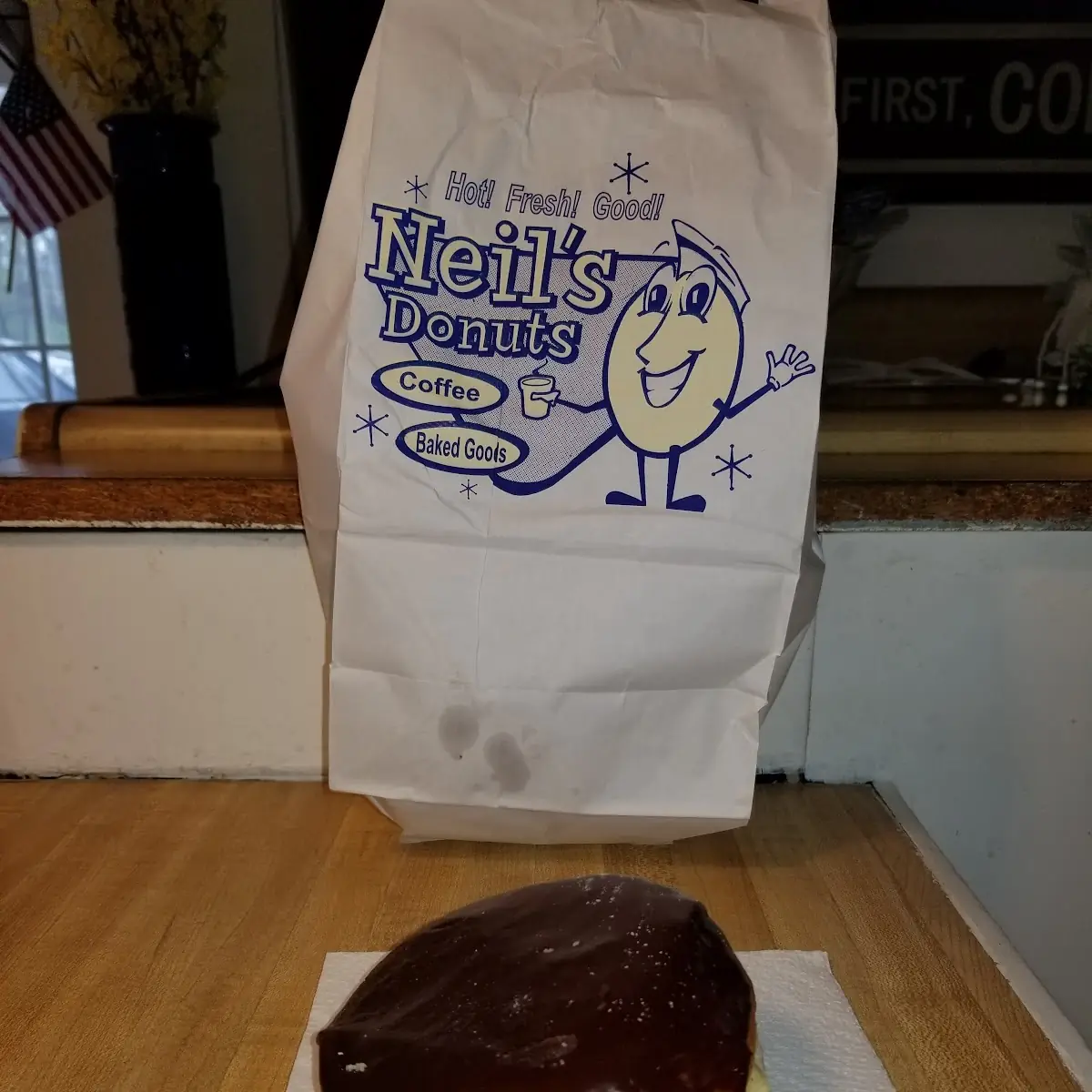 Boston Creme Donut