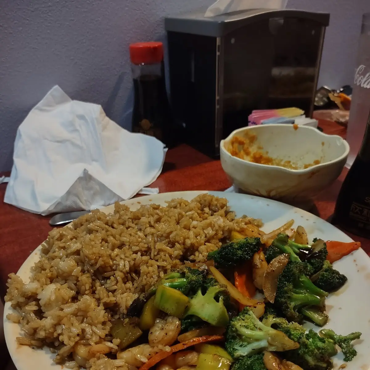 Hibachi Chicken and Shrimp