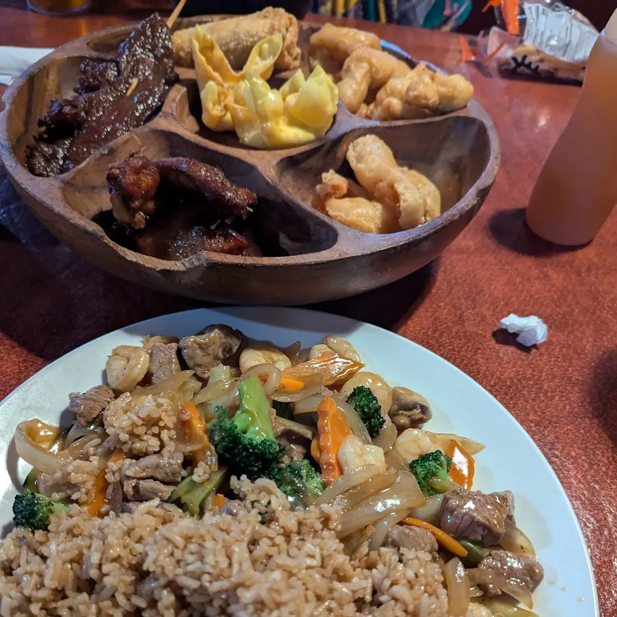 Steak and Chicken