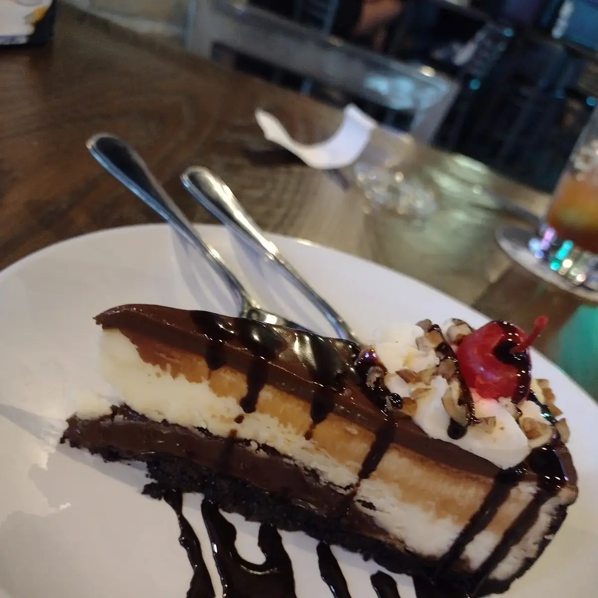 Hot Fudge Cheesecake